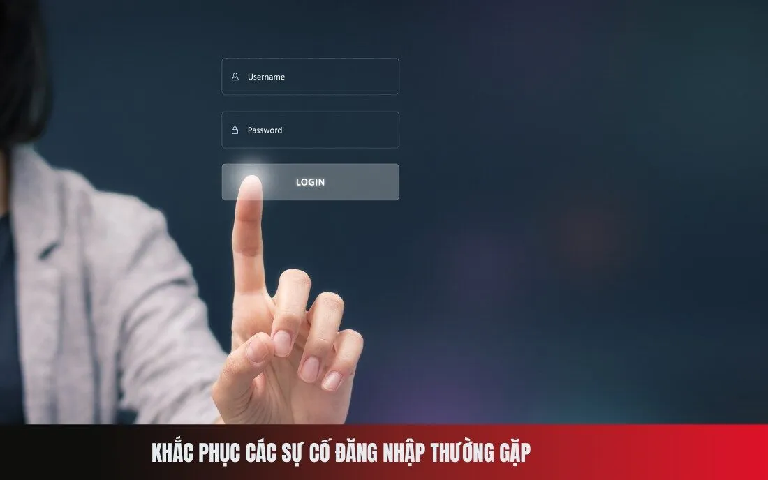 Khắc phục các sự cố đăng nhập thường gặp