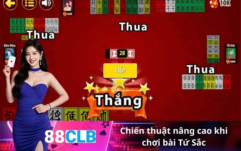 Chiến thuật nâng cao khi chơi bài Tứ Sắc