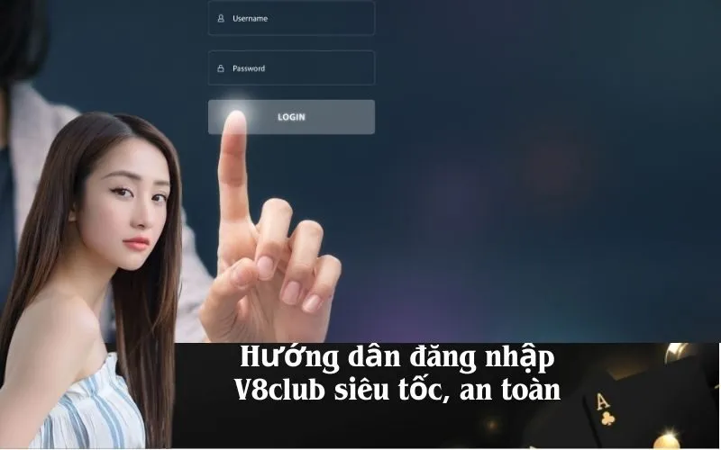 Hướng dẫn đăng nhập V8club siêu tốc, an toàn